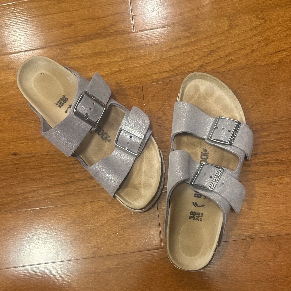 Birkenstock women’s  Sandals - Shimmering Gray